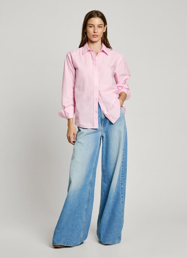 Pepe Jeans Camisa Popelín Fit Regular