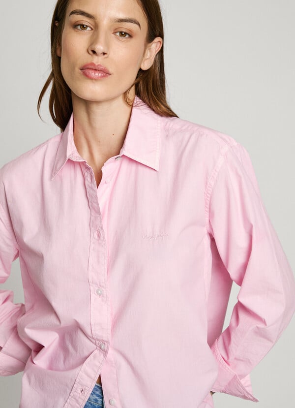 Pepe Jeans Camisa Popelín Fit Regular