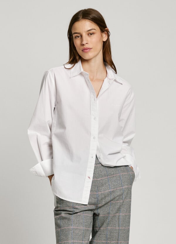 Pepe Jeans camisa popelín fit regular