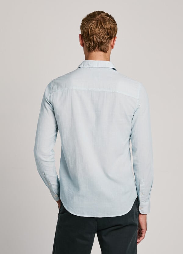 Pepe Jeans Camisa Popelín Fit Slim