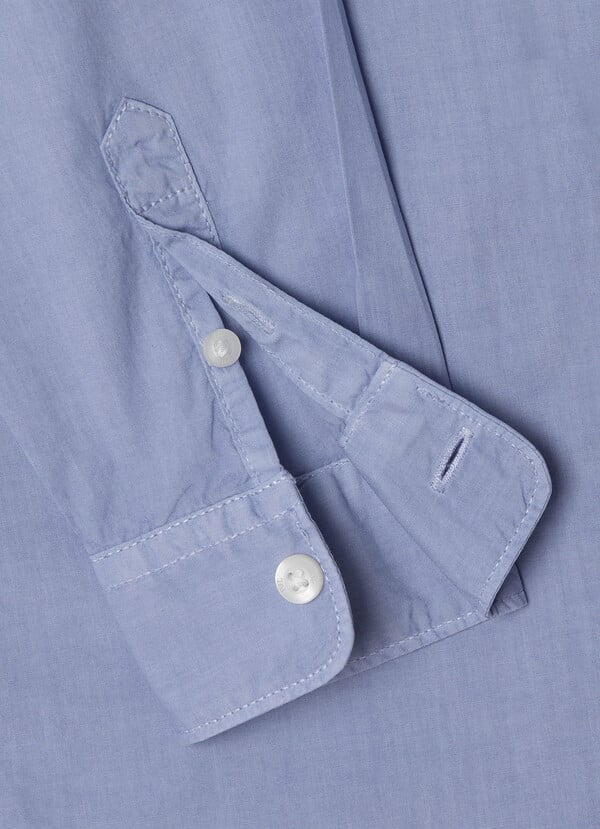 Pepe Jeans Camisa Popelín Logo Bordado