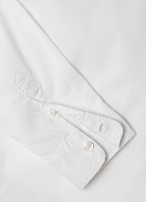 Pepe Jeans Camisa Popelín Logo Bordado