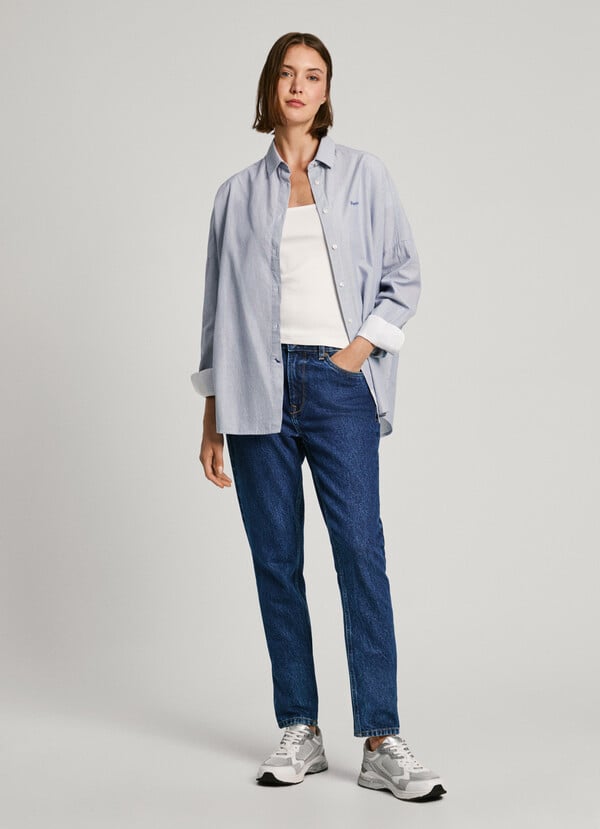 Pepe Jeans Camisa Rayas Fit Oversize
