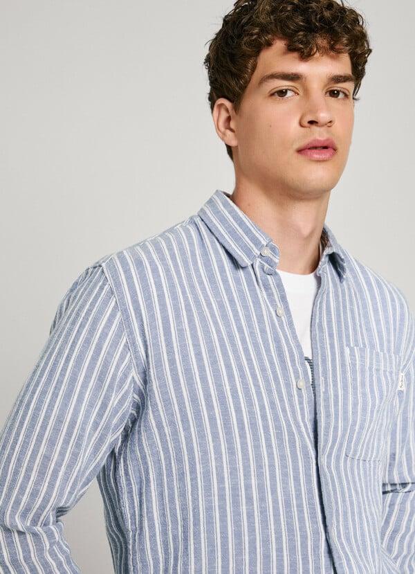 Pepe Jeans Camisa Rayas Fit Regular