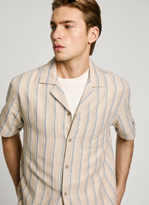 Pepe Jeans Camisa Rayas Fit Regular