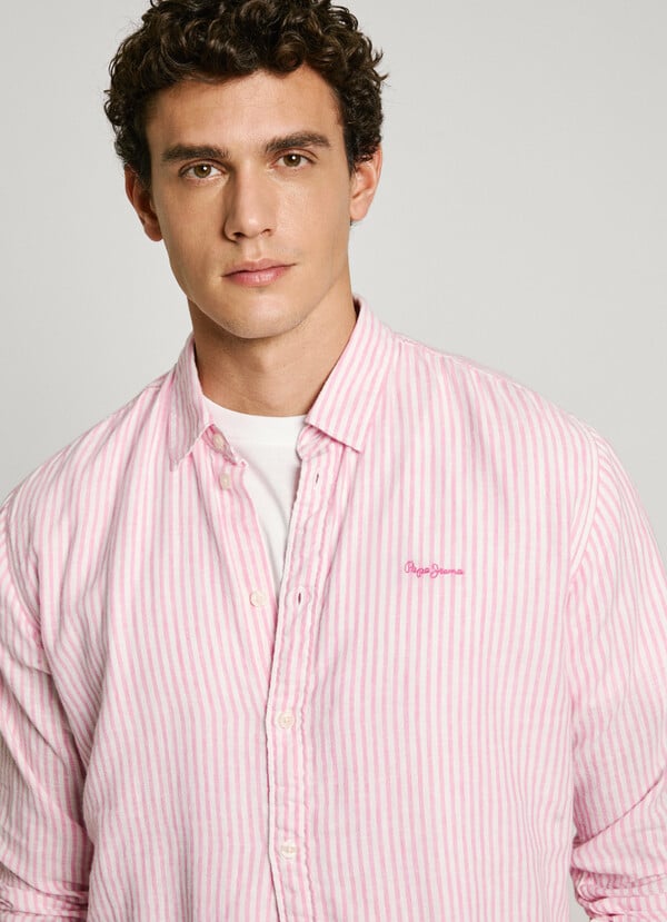 Pepe Jeans Camisa Rayas Fit Regular