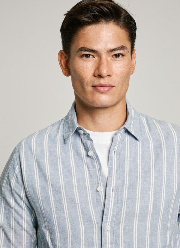 Pepe Jeans Camisa Rayas Fit Regular