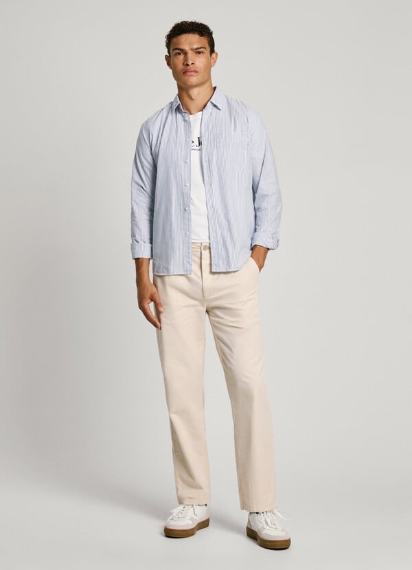 Pepe Jeans Camisa Rayas Fit Regular