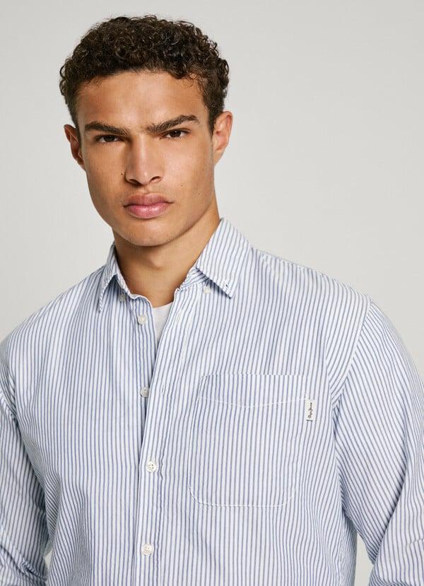Pepe Jeans Camisa Rayas Fit Regular
