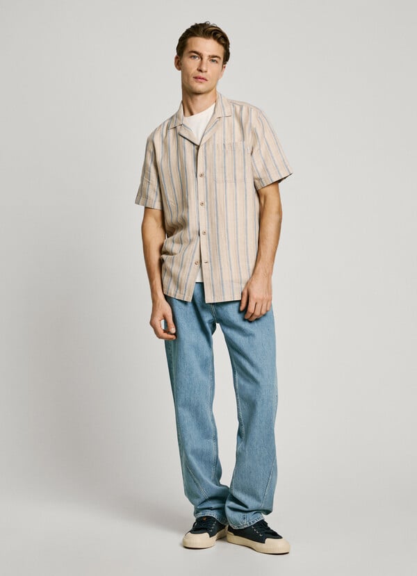 Pepe Jeans Camisa Rayas Fit Regular
