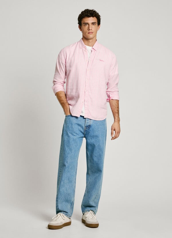 Pepe Jeans Camisa Rayas Fit Regular
