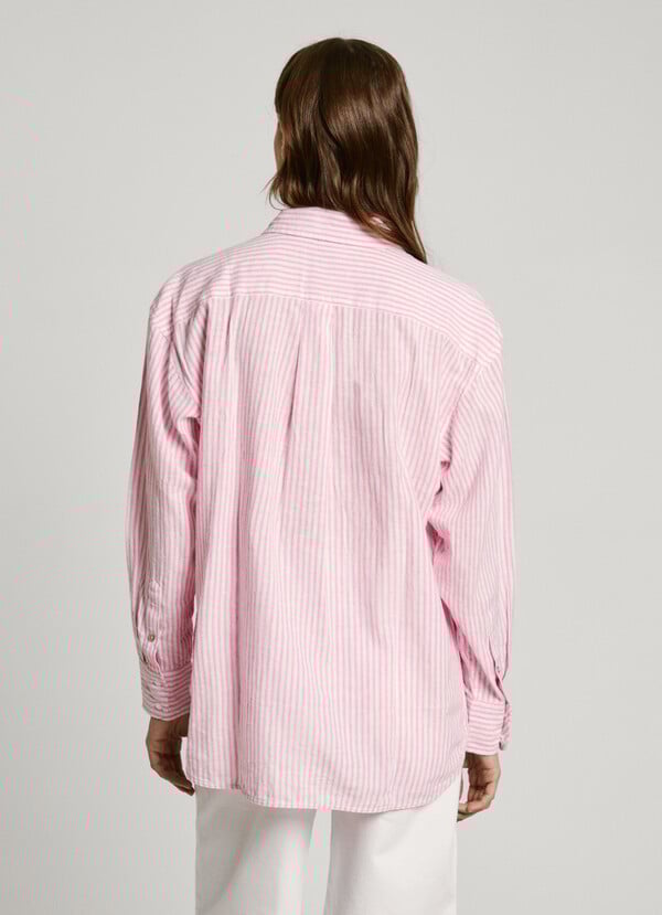 Pepe Jeans Camisa Rayas Fit Relaxed