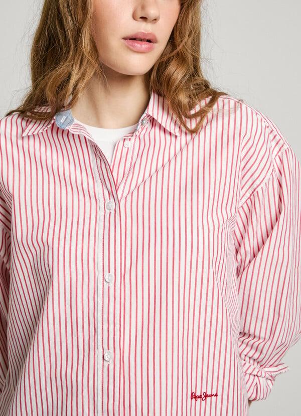 Pepe Jeans Camisa Rayas Fit Relaxed