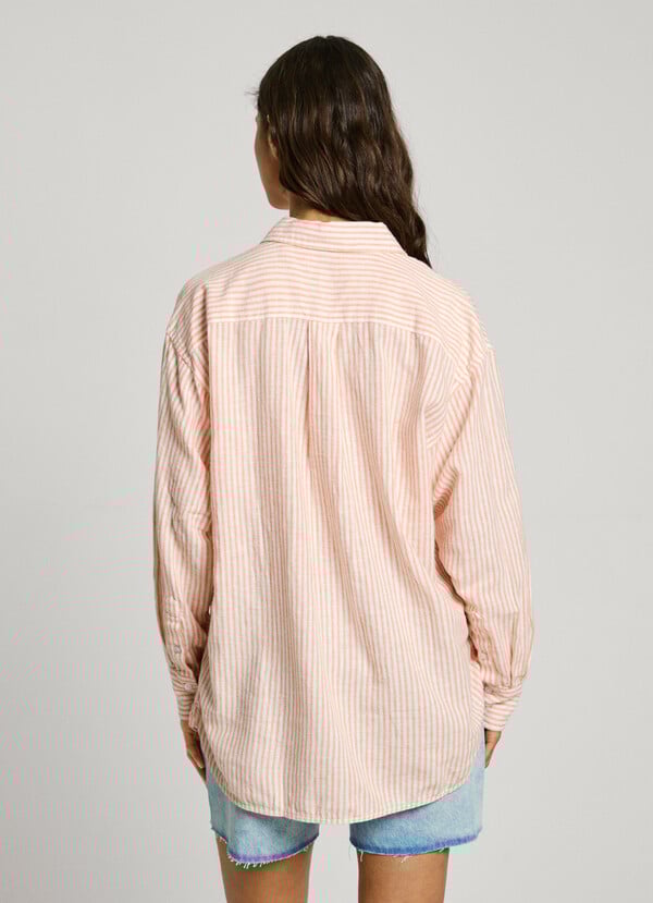 Pepe Jeans Camisa Rayas Fit Relaxed