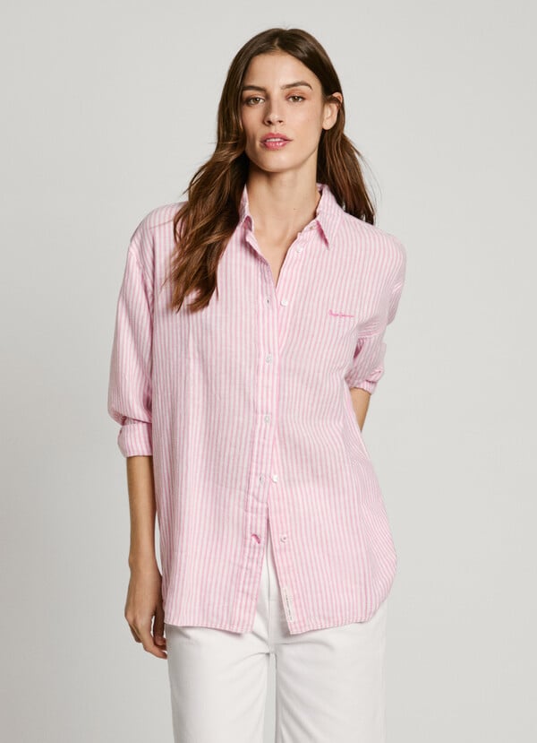 Pepe Jeans Camisa Rayas Fit Relaxed