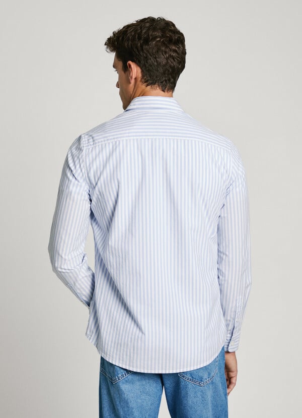 Pepe Jeans Camisa Rayas Fit Slim