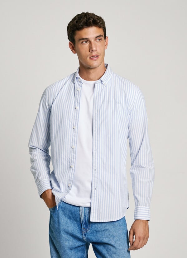 Pepe Jeans camisa rayas fit slim