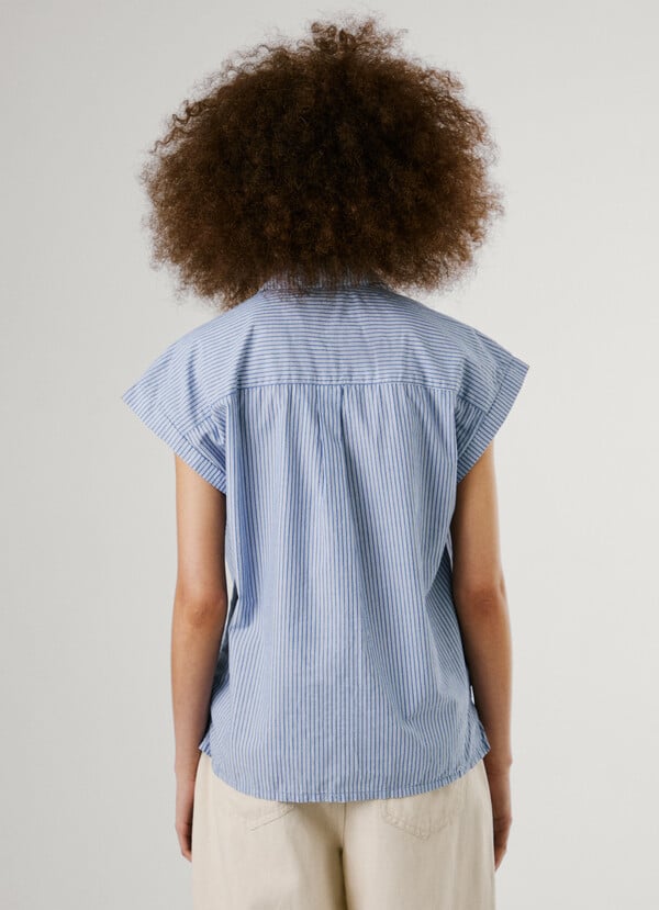 Pepe Jeans Camisa Rayas Manga Corta