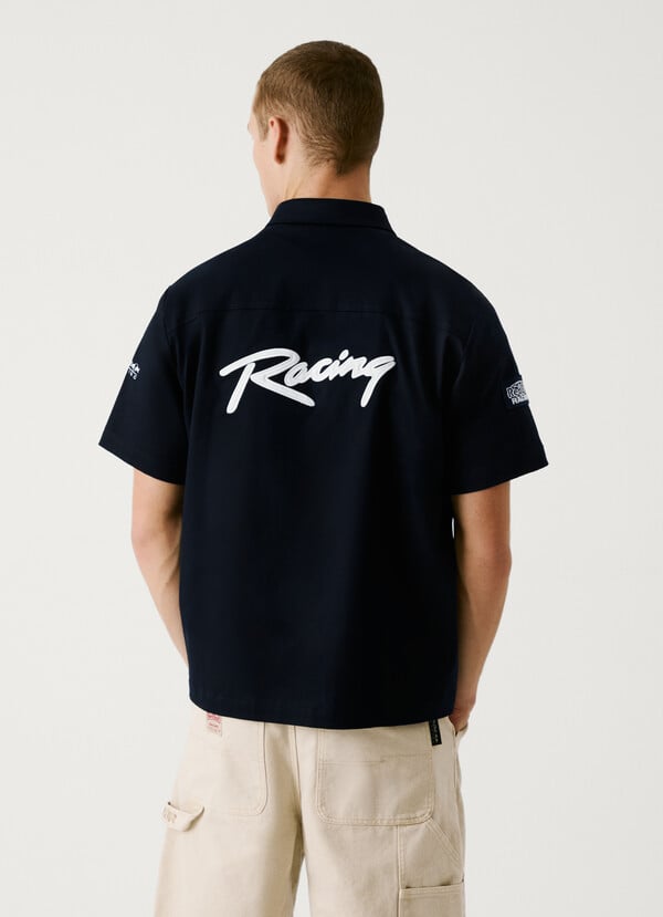 Pepe Jeans Camisa Sarga Fit Oversize