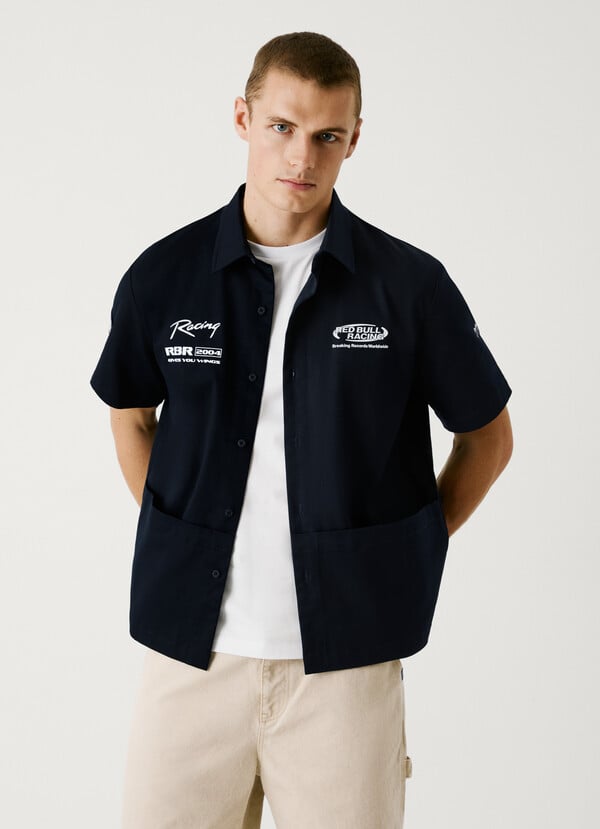 Pepe Jeans camisa sarga fit oversize