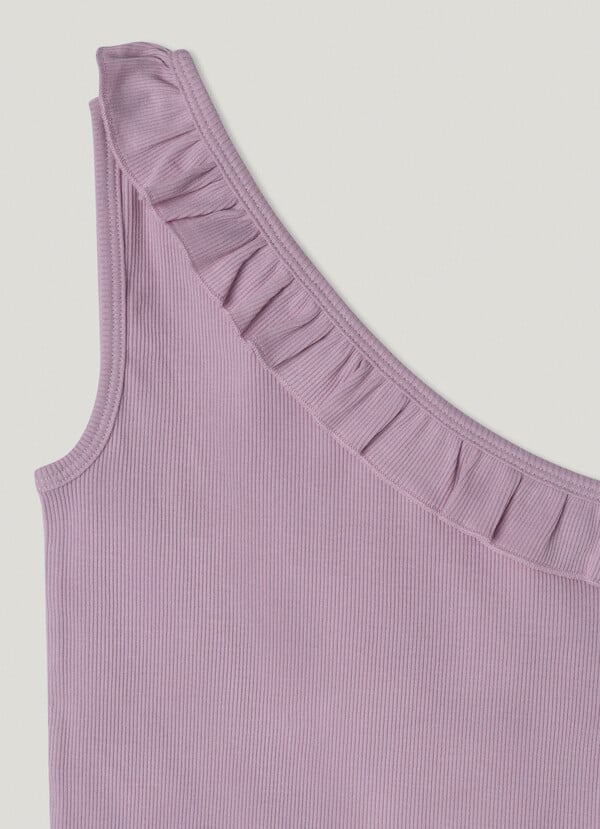 Pepe Jeans Camiseta Canalé Asimétrica