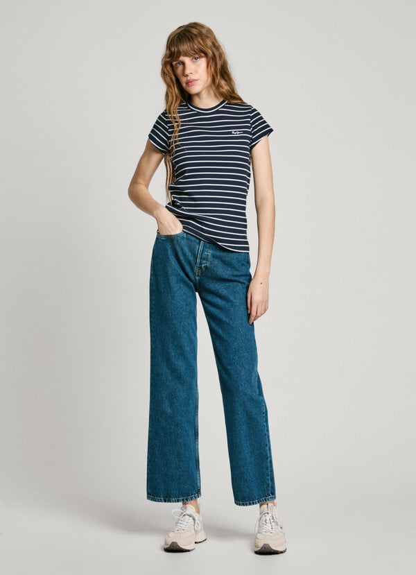 Pepe Jeans Camiseta Canalé De Rayas