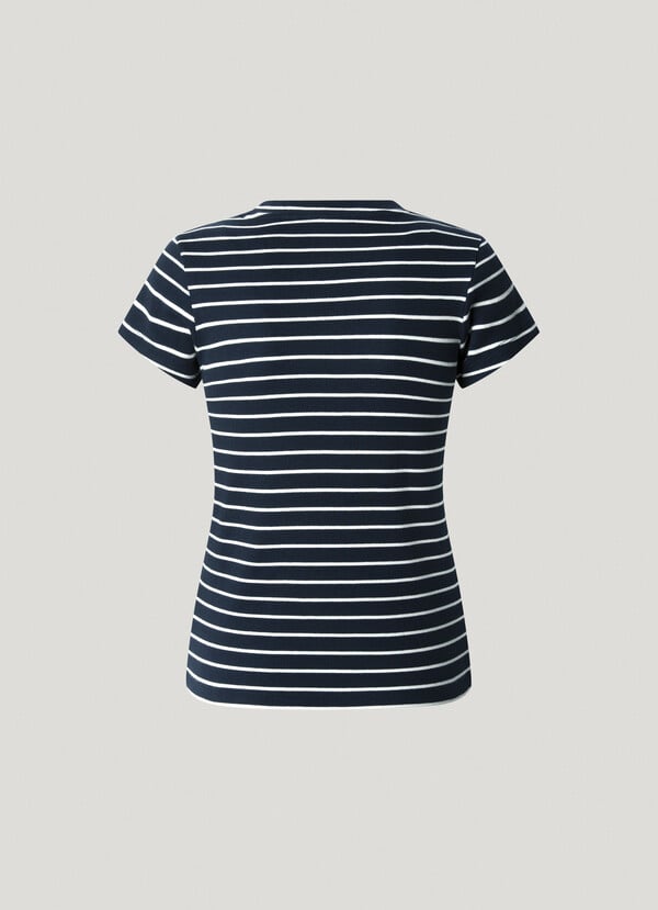 Pepe Jeans Camiseta Canalé De Rayas