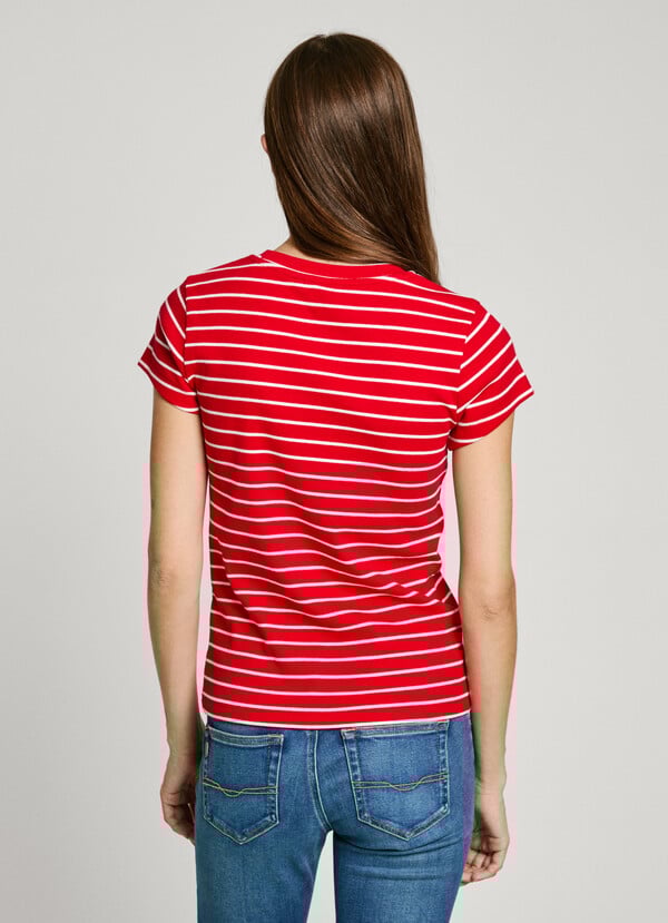 Pepe Jeans Camiseta Canalé De Rayas