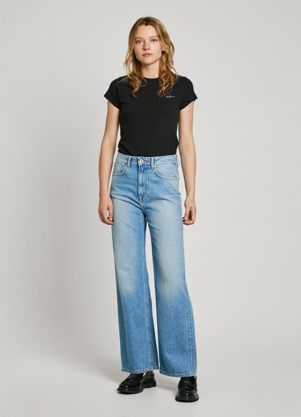 Pepe Jeans Camiseta Canalé Logo Estampado