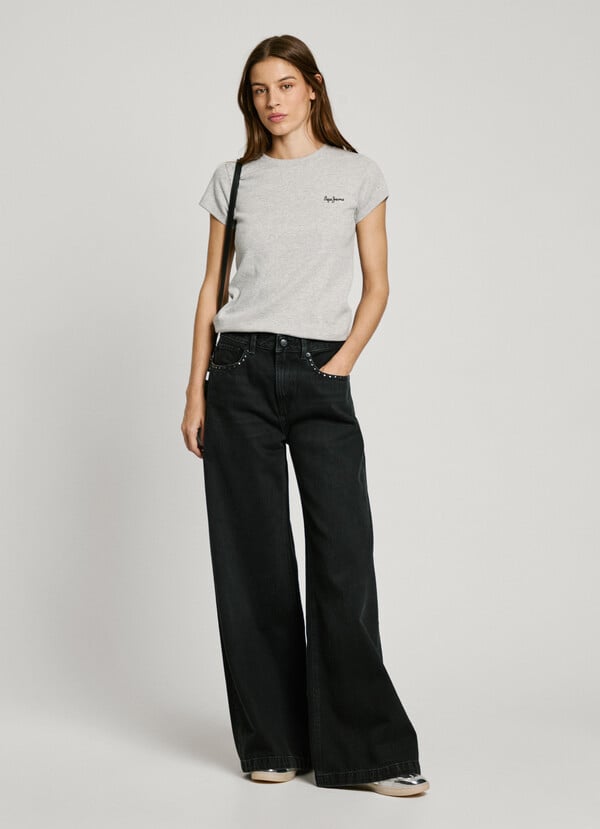 Pepe Jeans Camiseta Canalé Logo Estampado