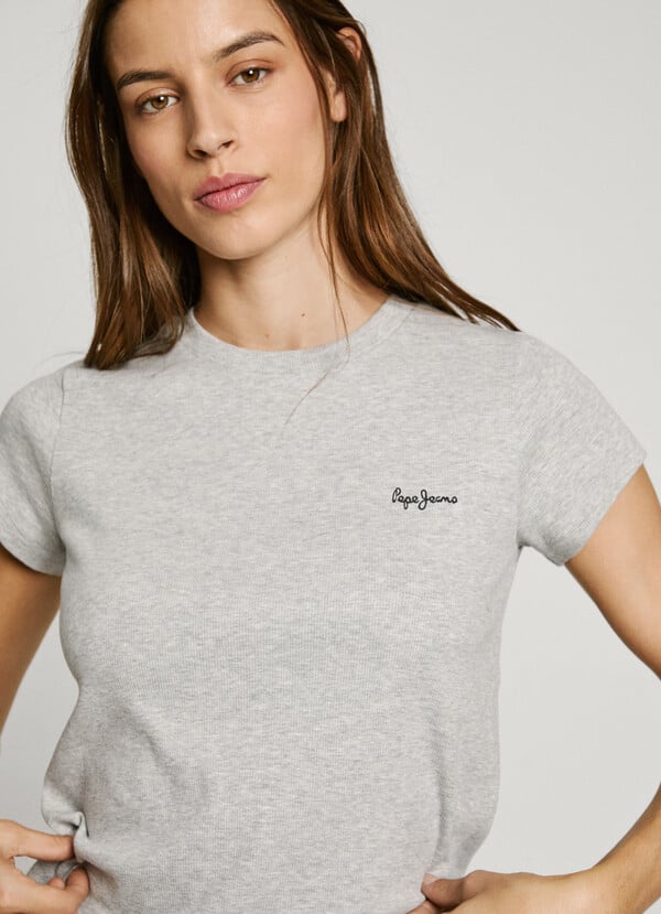 Pepe Jeans Camiseta Canalé Logo Estampado
