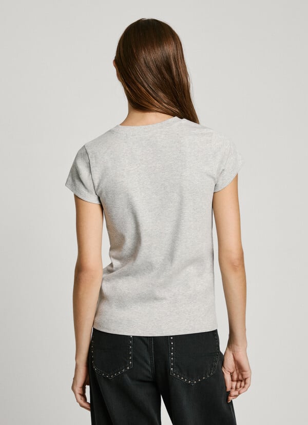 Pepe Jeans Camiseta Canalé Logo Estampado