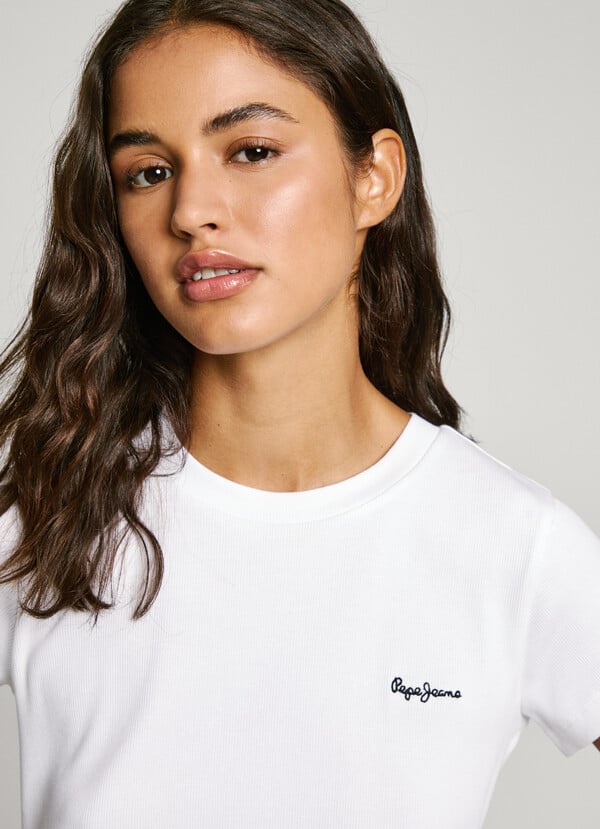 Pepe Jeans Camiseta Canalé Logo Estampado