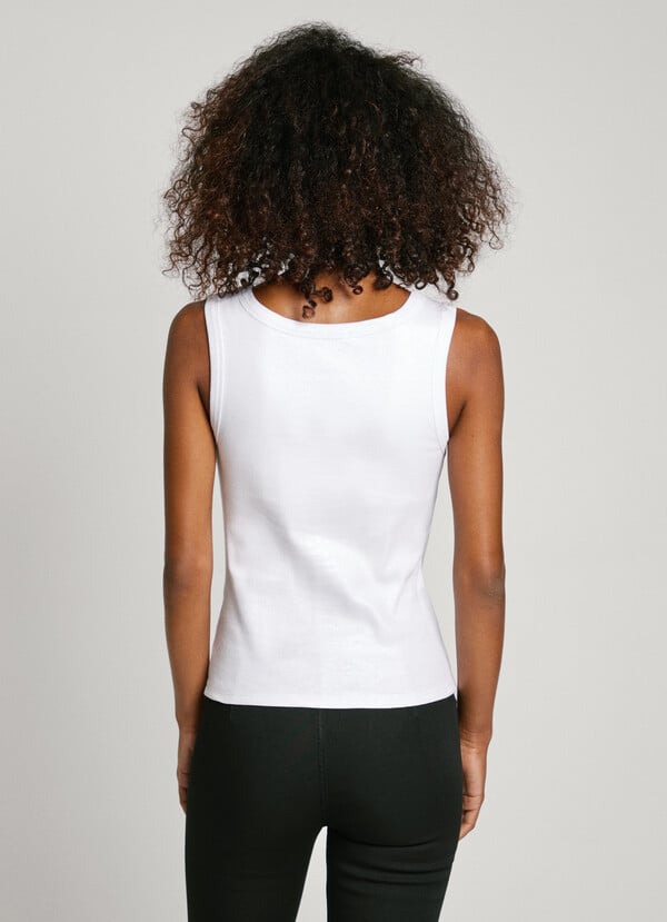 Pepe Jeans Camiseta Canalé Sin Mangas