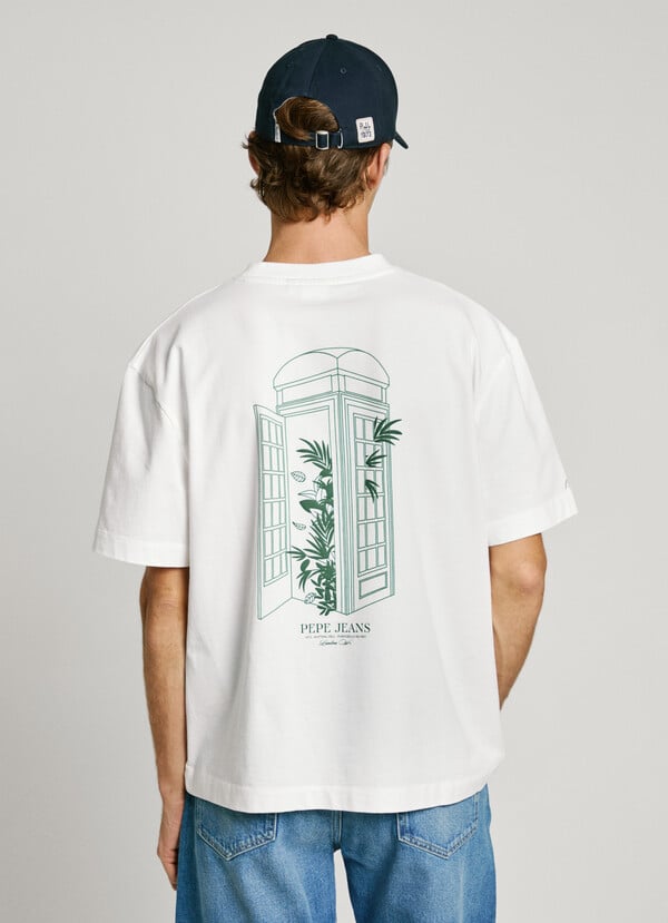 Pepe Jeans Camiseta Espalda Estampada