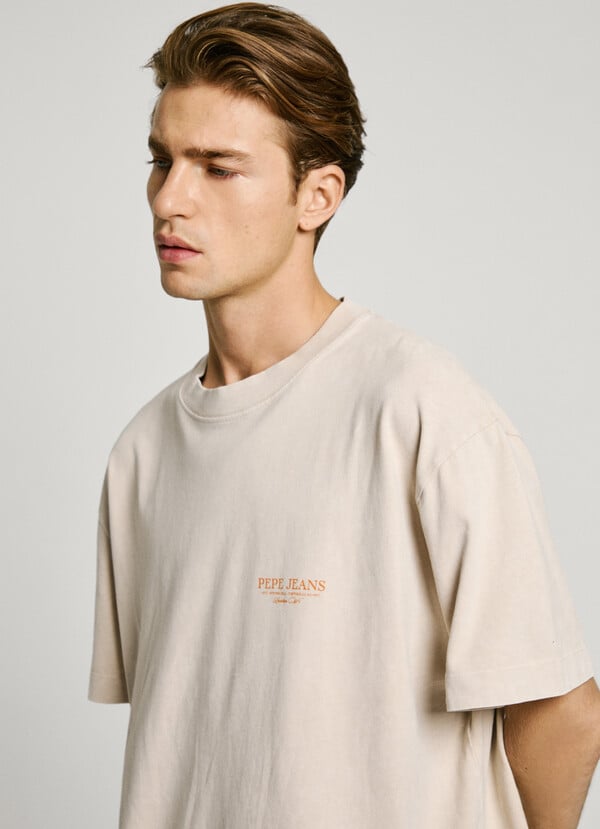 Pepe Jeans Camiseta Espalda Estampada