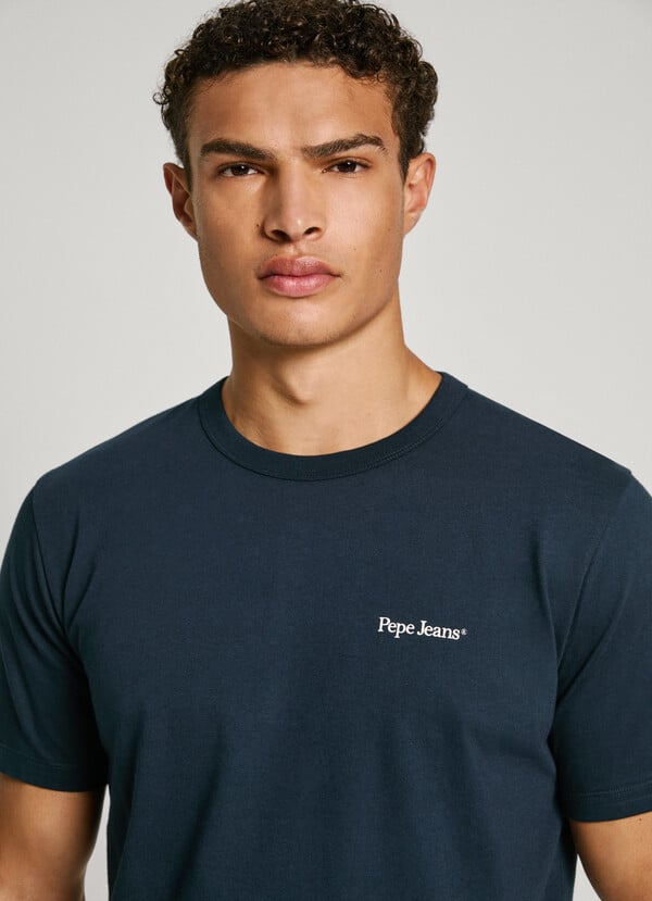 Pepe Jeans Camiseta Espalda Estampada Fit Regular
