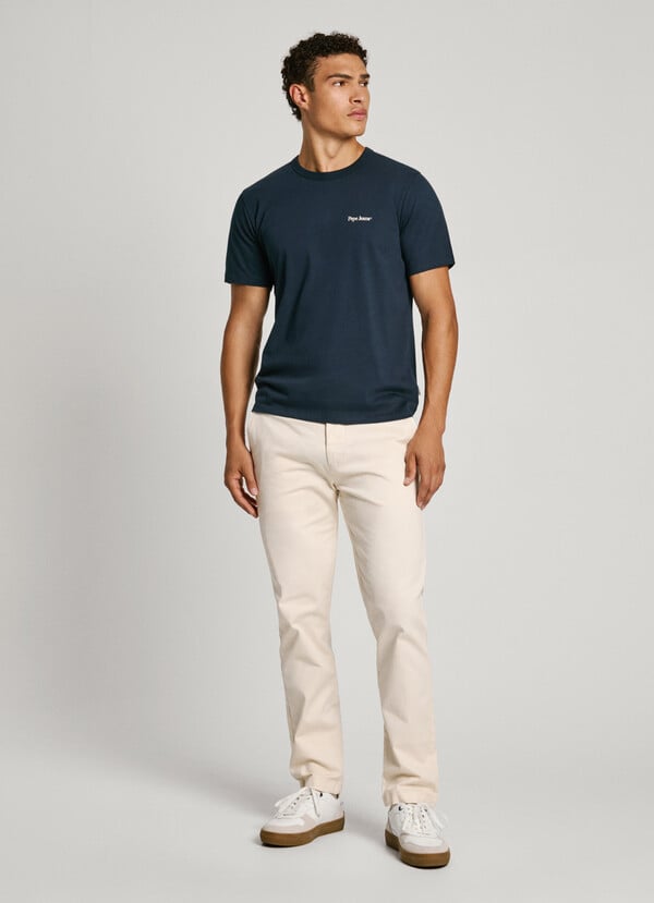 Pepe Jeans Camiseta Espalda Estampada Fit Regular