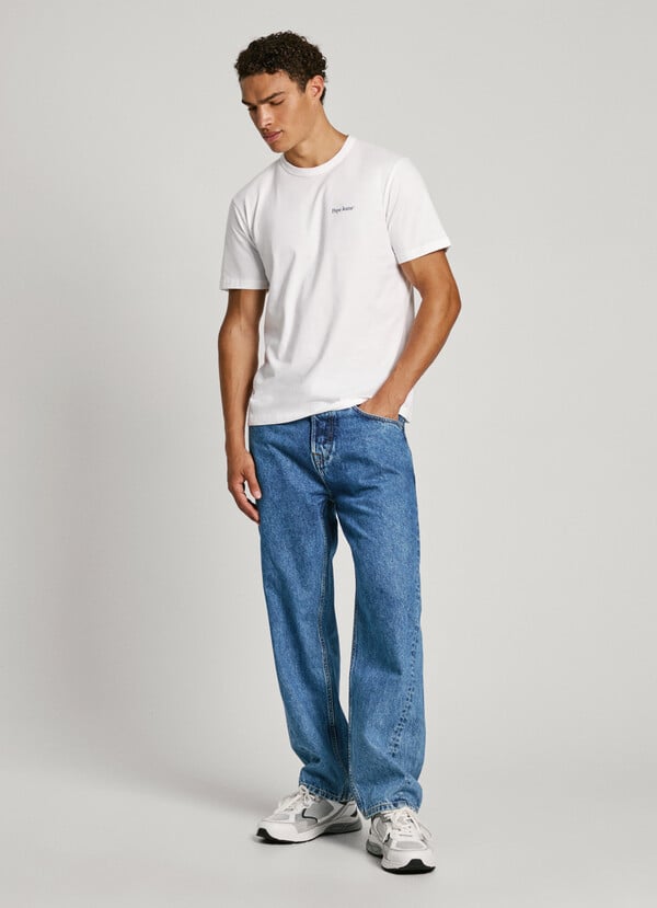 Pepe Jeans Camiseta Espalda Estampada Fit Regular