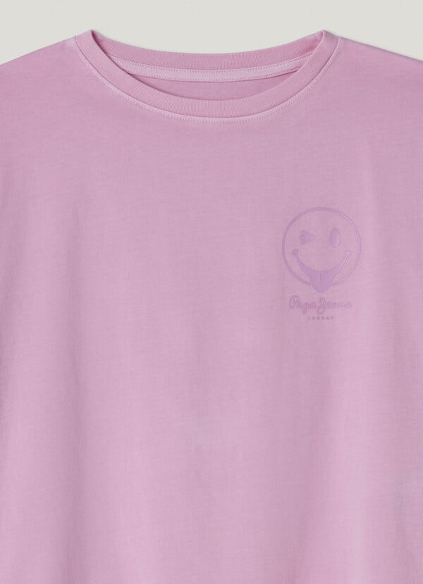 Pepe Jeans Camiseta Espalda Estampada Fit Relaxed