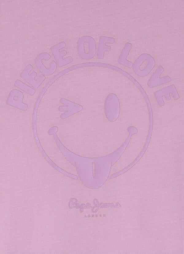 Pepe Jeans Camiseta Espalda Estampada Fit Relaxed