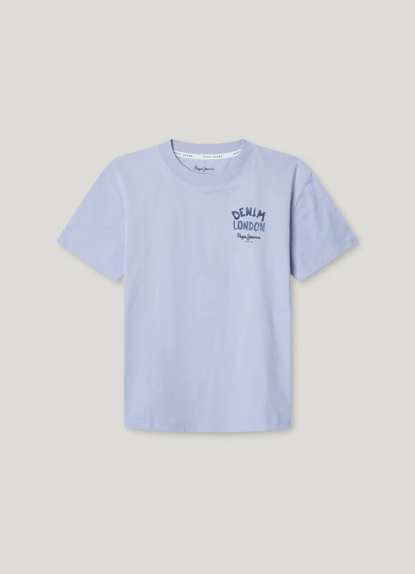 Pepe Jeans camiseta espalda estampada fit relaxed
