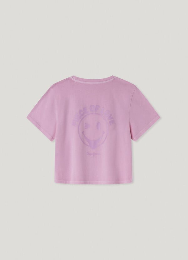 Pepe Jeans Camiseta Espalda Estampada Fit Relaxed