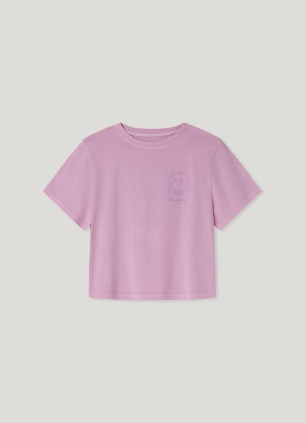 Pepe Jeans camiseta espalda estampada fit relaxed