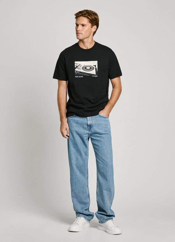 Pepe Jeans Camiseta Estampada Fit Regular