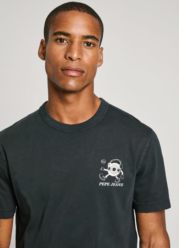 Pepe Jeans Camiseta Estampada Fit Regular