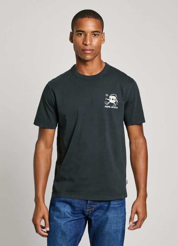 Pepe Jeans Camiseta Estampada Fit Regular