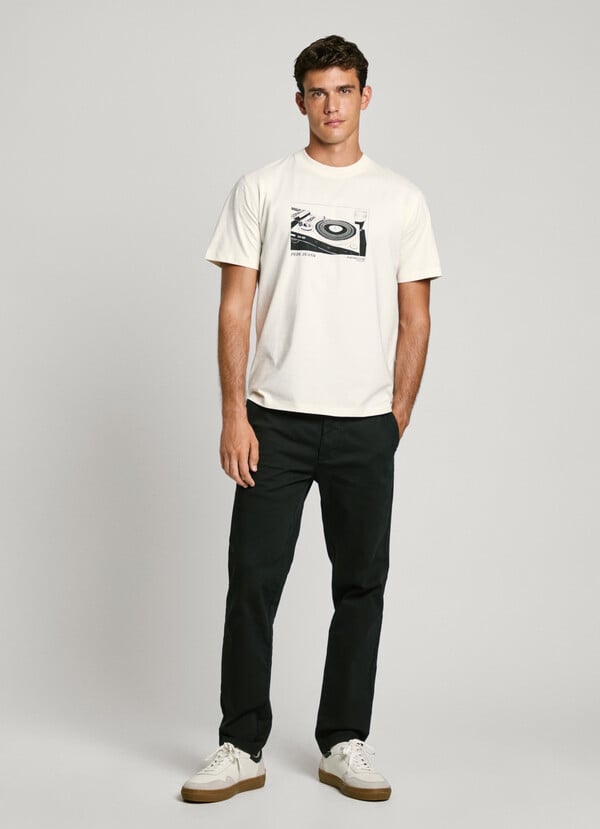 Pepe Jeans Camiseta Estampada Fit Regular