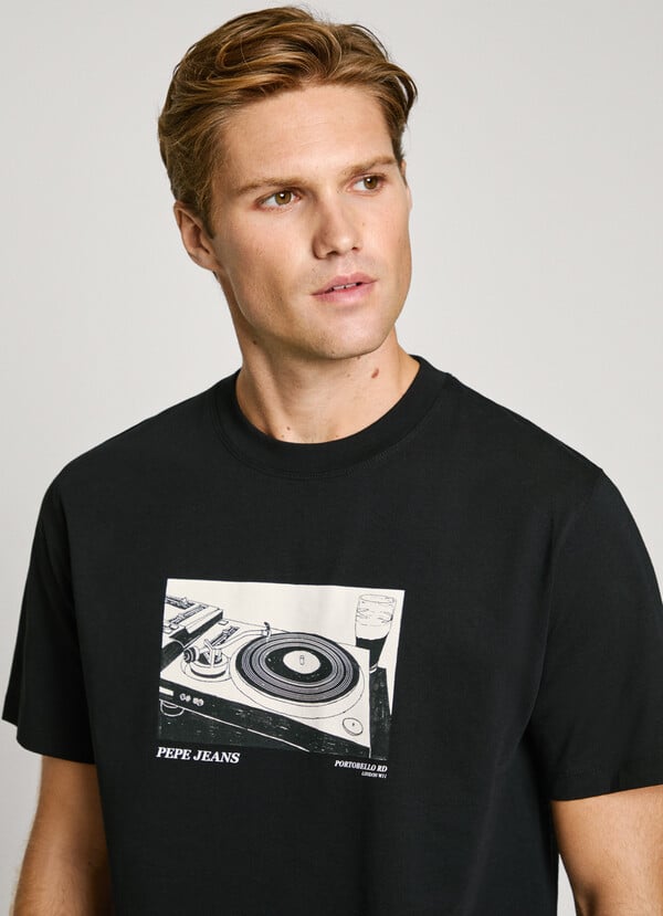 Pepe Jeans Camiseta Estampada Fit Regular