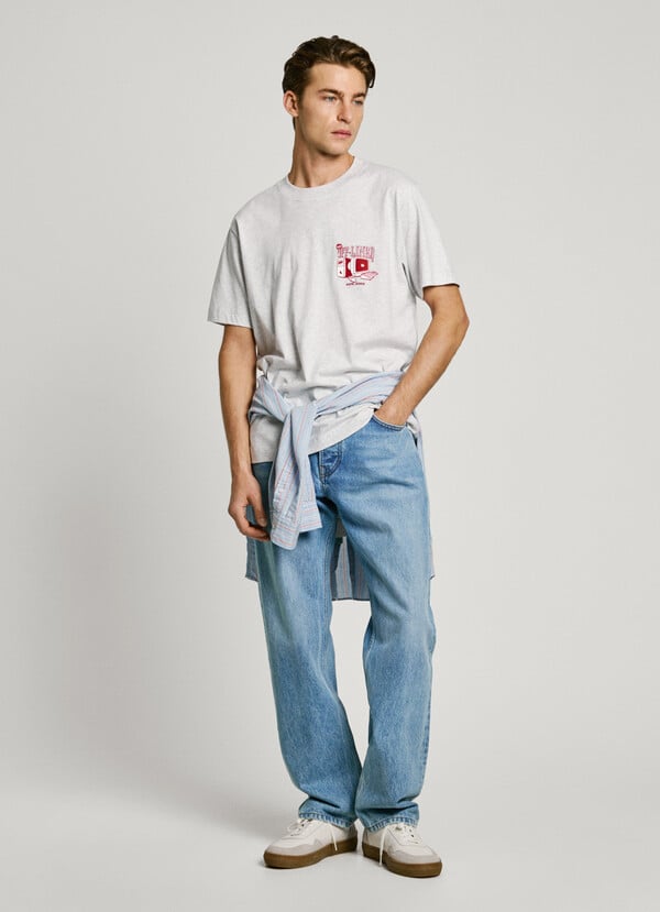 Pepe Jeans camiseta estampada fit regular